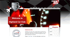 Desktop Screenshot of highlandcarclub.co.uk